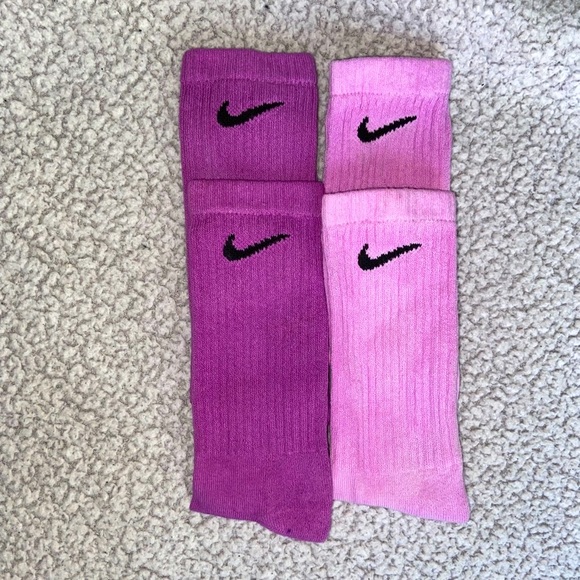 PURPLE TWO PACK NIKE SOCKS - Picture 4 of 6